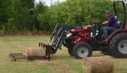 Mini Round Bale Accumulator