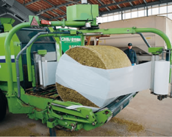 IHI TSW 2020 with Round Baler